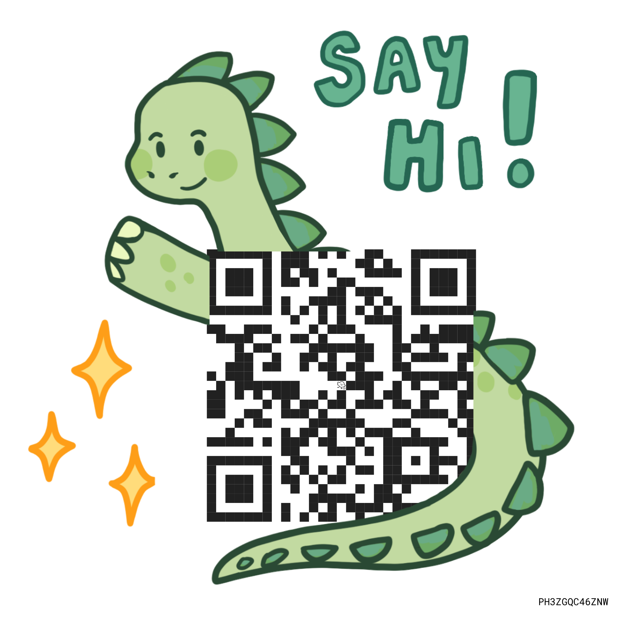 heykiwi sticker linked to my account